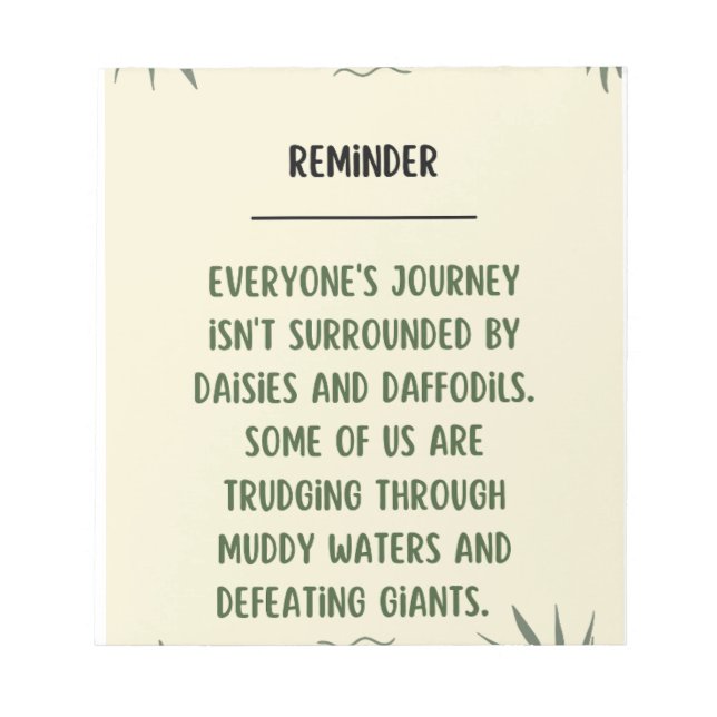 Carnet inspirant (Devant)