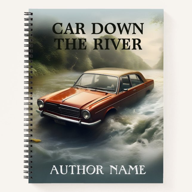 Carnet Inspiration de la voiture dans la couvertur (Devant)