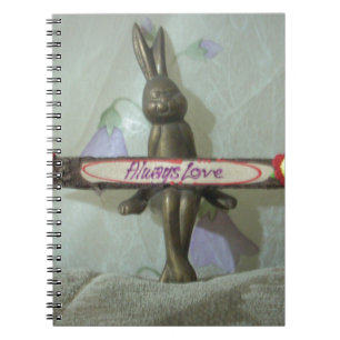 Carnet Inspirational Rabbit : Always Love Sign Art Print