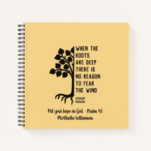 Carnet Inspirationnel QUAND LES RACINES SONT PROFONDES Jo