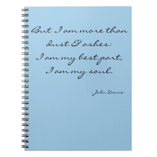 Carnet inspiré de journal - je suis mon âme (Devant)