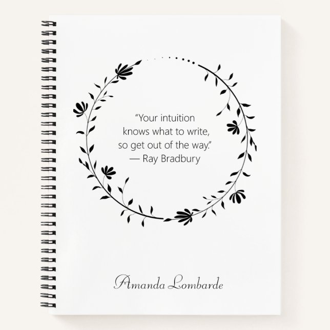 Carnet Inspiring Writer's (Devant)