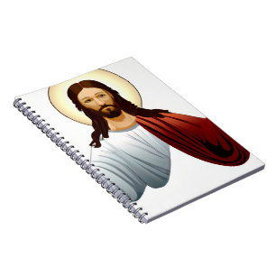Carnet Intelligence artificielle Art de Jésus avec bras d