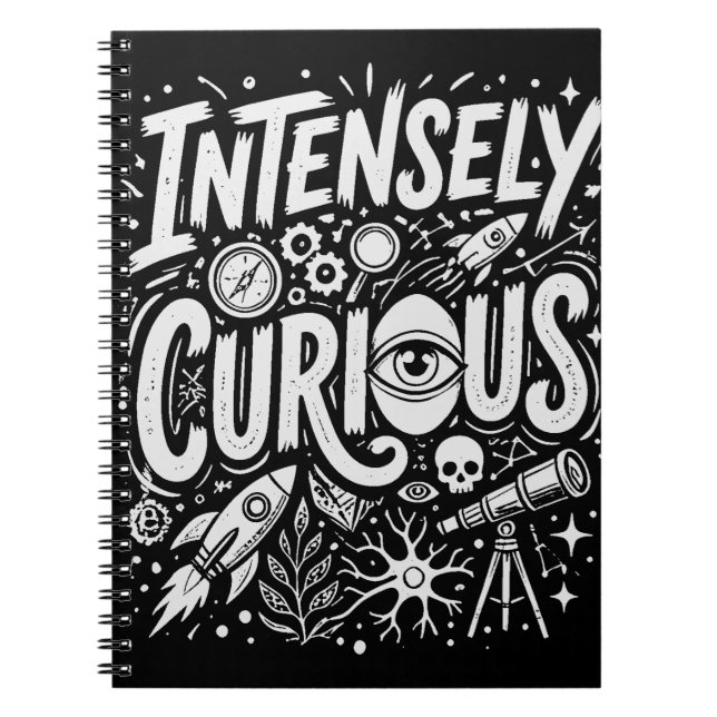 Carnet Intensément Curieux (Devant)