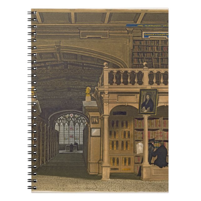 Carnet Intérieur de la bibliothèque de Bodleian, (Devant)
