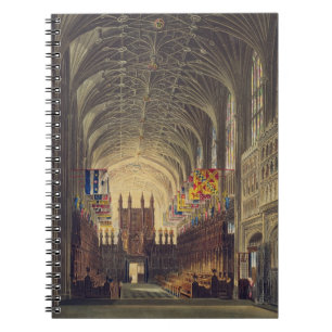Carnet Intérieur de la chapelle de St George, château d