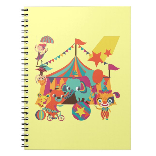 Carnet Interprètes de cirque (Devant)