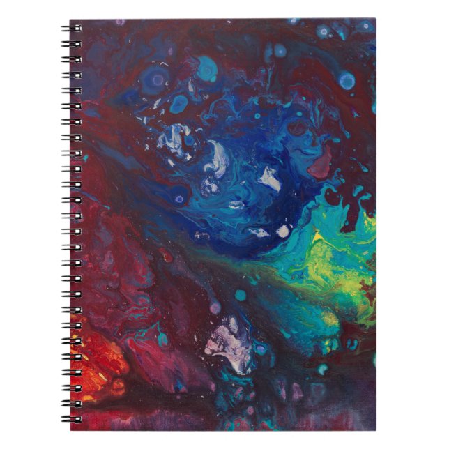 Carnet Interstellaire abstrait (Devant)