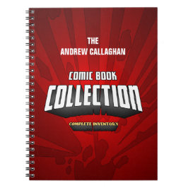 Carnet Inventaire personnalisé de collection de bande