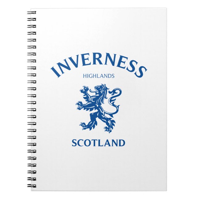 Carnet INVERNESS Ecosse (Devant)