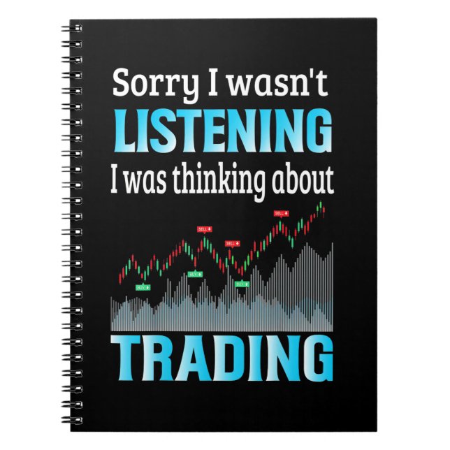 Carnet Investisseur Je Pensais À Trader (Devant)