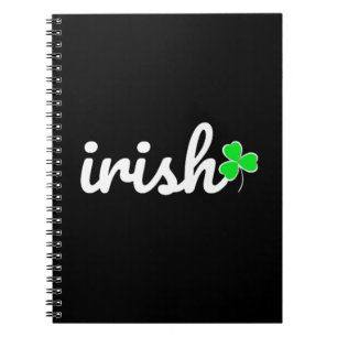 Carnet Irish St. Patrick's Day Shamrock chanceux