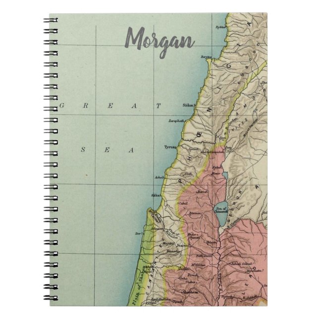 Carnet Israël C.-B. avec la Grande Mer (Devant)