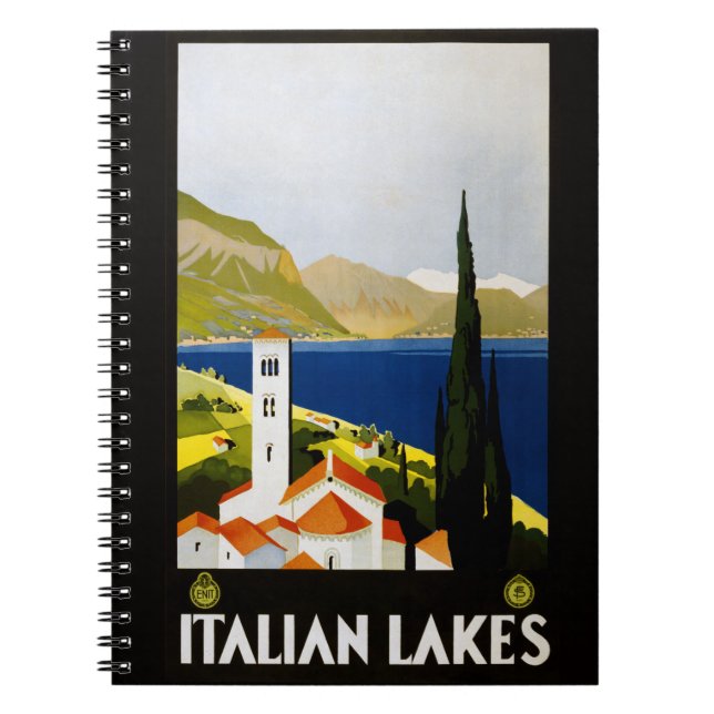 carnet Italie des lacs vintages (Devant)