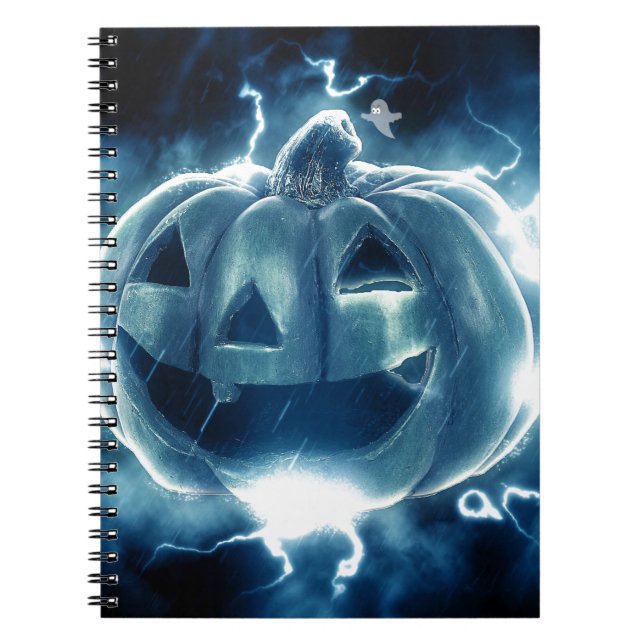 Carnet Jack-o-lanterne éffrayant (Devant)