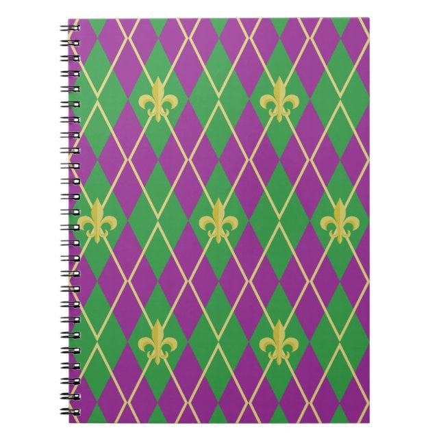 Carnet Jacquard Carnaval (Devant)