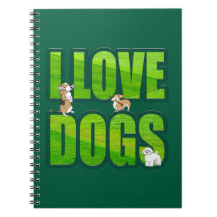 Carnet J'adore les chiens