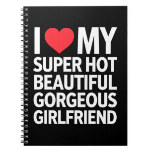 Carnet J'adore ma super belle et magnifique petite amie