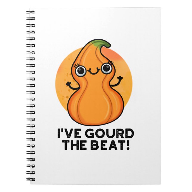Carnet J'Ai Gourd The Beat Funny Veggie Pun (Devant)