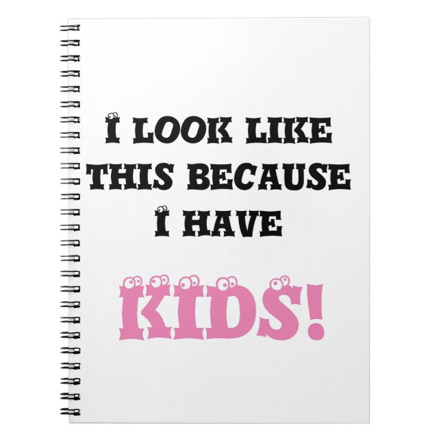 Carnet J'Ai L'Air De Ça Parce Que J'Ai Un Texte Amusant (Devant)