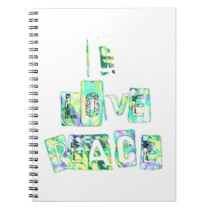 Carnet J'aime la paix