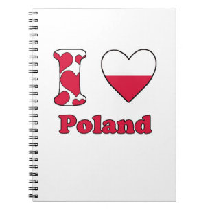 Carnet J'aime la Pologne