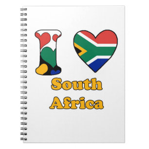 Carnet J'aime l'Afrique du Sud