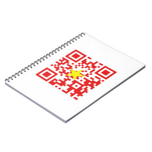 Carnet J'aime le Vietnam (Tôi Yêu Việt Nam) Code QR du dr
