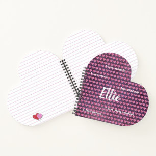 Carnet J'aime les coeurs