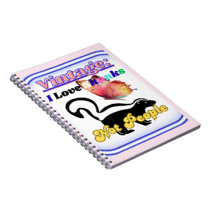 Carnet J'aime les mouffettes, pas les gens