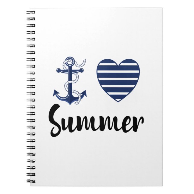 Carnet J'aime l'été (Devant)