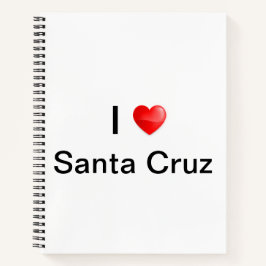 Carnet J'aime père Noël Cruz