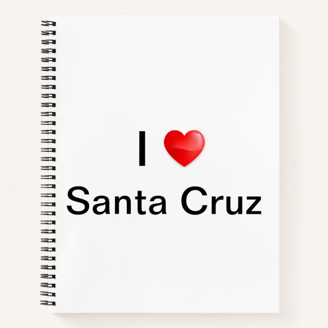Carnet J'aime père Noël Cruz (Devant)