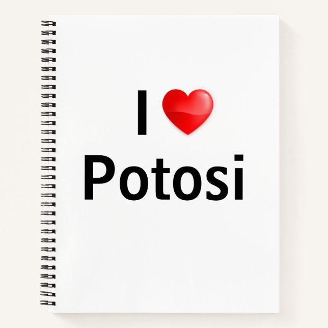 Carnet J'aime Potosi (Devant)