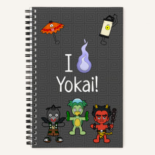 Carnet J'Aime Yokai ! Monstre japonais