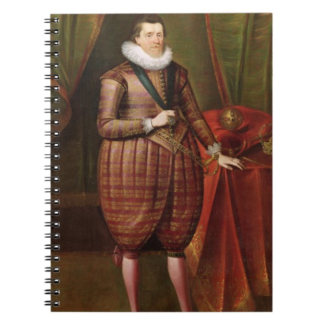Carnet James VI de l'Ecosse et I de l'Angleterre (Devant)