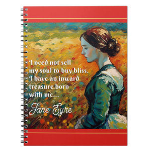 Carnet Jane Eyre Cite Monet Style Peinture