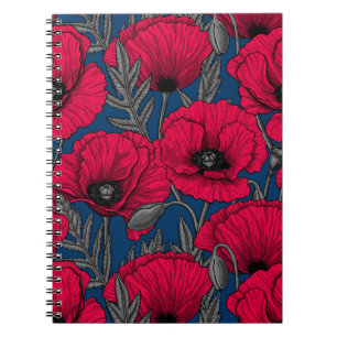 Carnet Jardin à pavot nocturne
