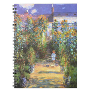 Carnet Jardin de l'artiste à Vetheuil - Claude Monet