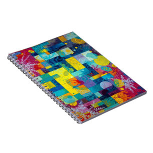 Carnet Jardin de l'Épanouissement Cosmique : Mosaïque Abs