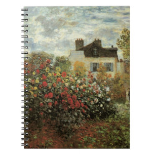 Carnet Jardin de Monet à Argenteuil par Claude Monet