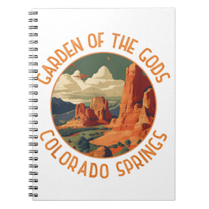 Carnet Jardin des dieux Colorado Springs détendu Cir