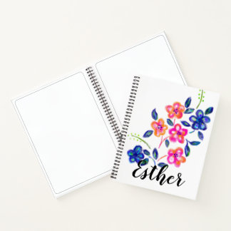 Carnet Jardin fleuri