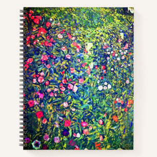 Carnet Jardin Italien de Gustav Klimt