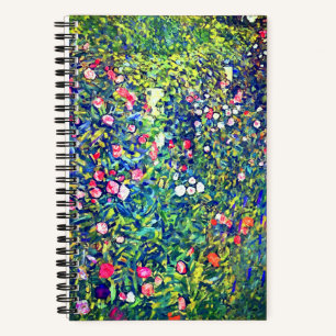 Carnet Jardin italien Gustav Klimt