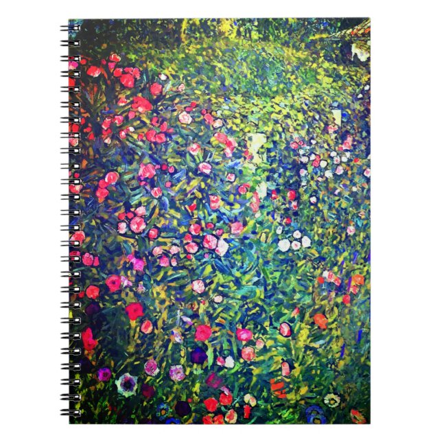 Carnet Jardin italien Gustav Klimt (Devant)