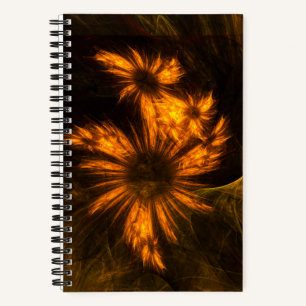Carnet Jardin mystique Art Abstrait
