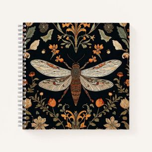 Carnet Jardin vintage de lucioles