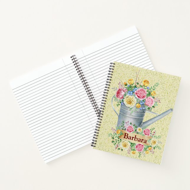 Carnet Jardinage personnalisé (Intérieur)
