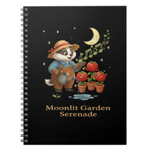 Carnet Jardinier Blaireau Fantaisiste Sérénade de Jardin